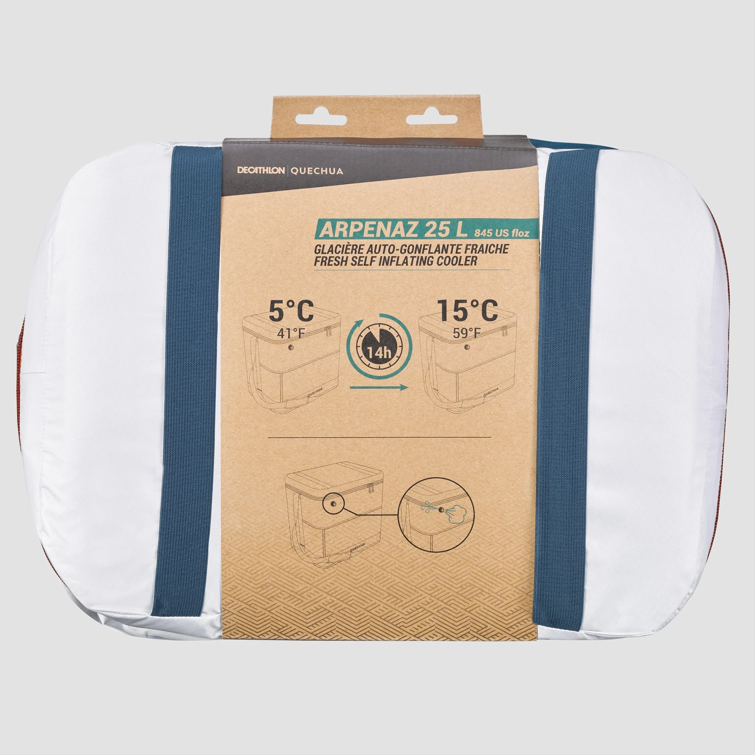 Quechua Camping Flexible Cooler - 25 L - Image 7