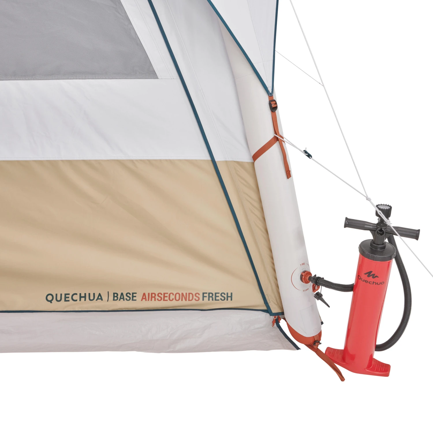 Quechua 8 Man Inflatable Camping Living Area - Base Air Seconds Fresh - Image 9