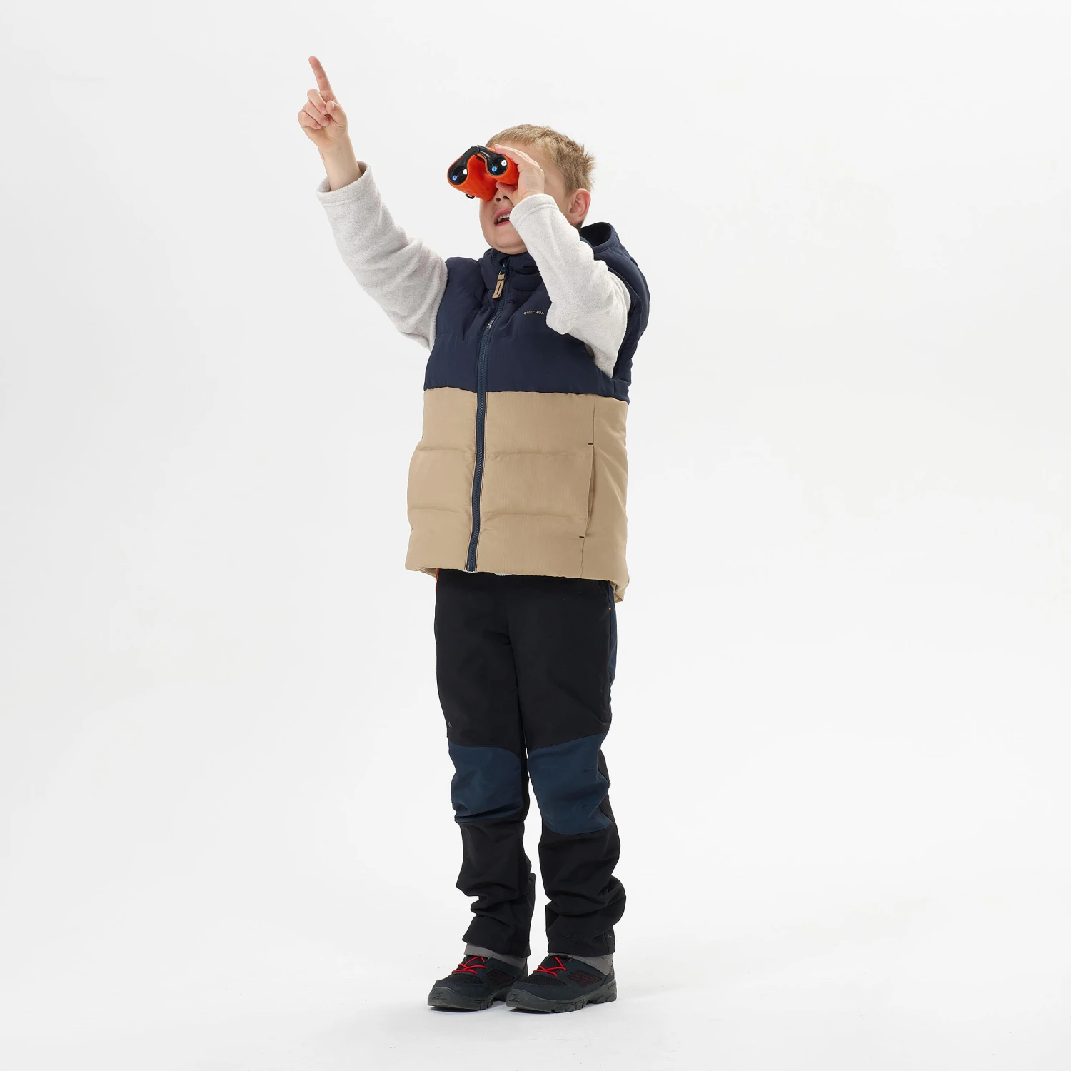 Quechua Kids’ Padded Hiking Gilet - Aged 2-6 - Image 3
