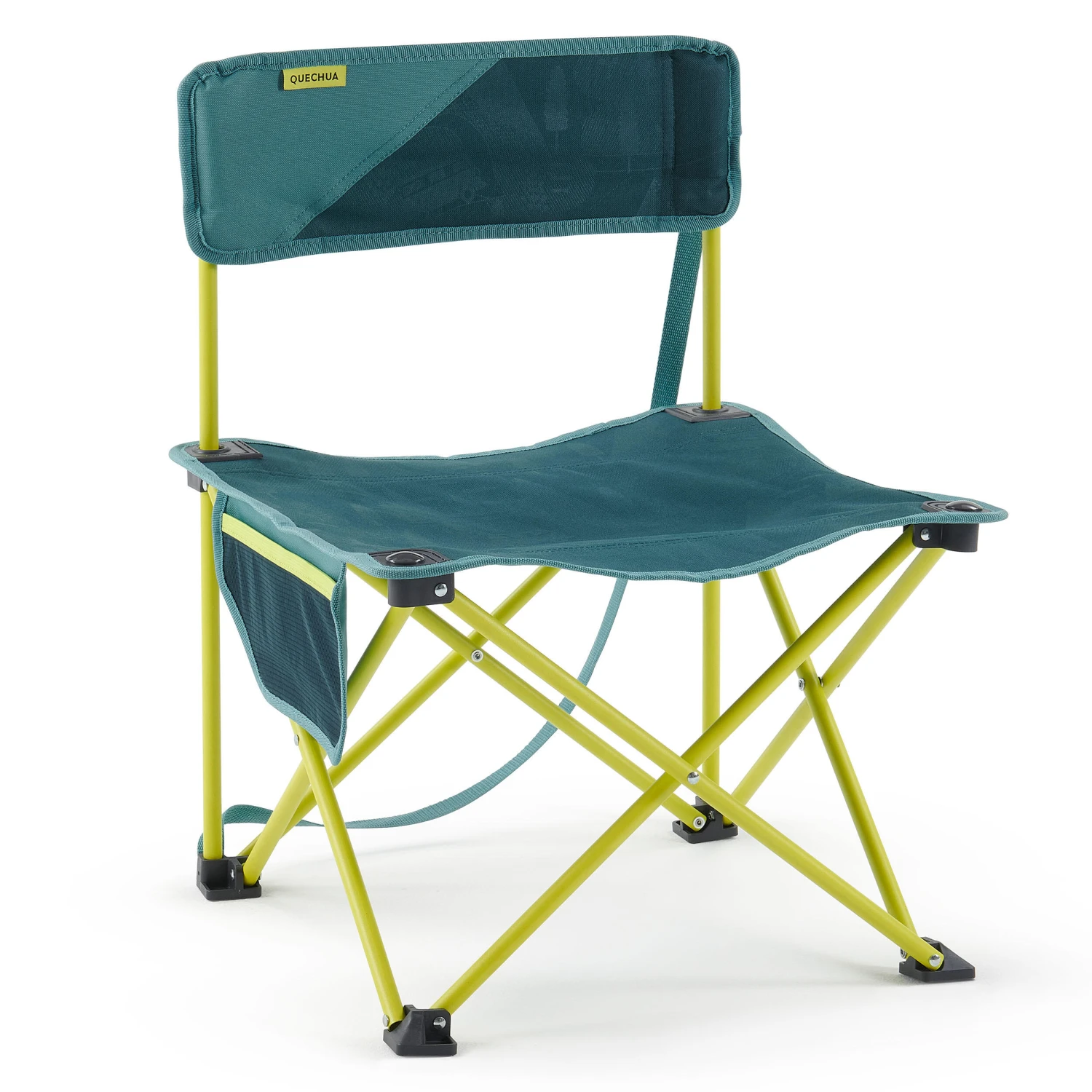 Quechua LOW FOLDING CAMPING CHAIR MH100 Blue - Image 12