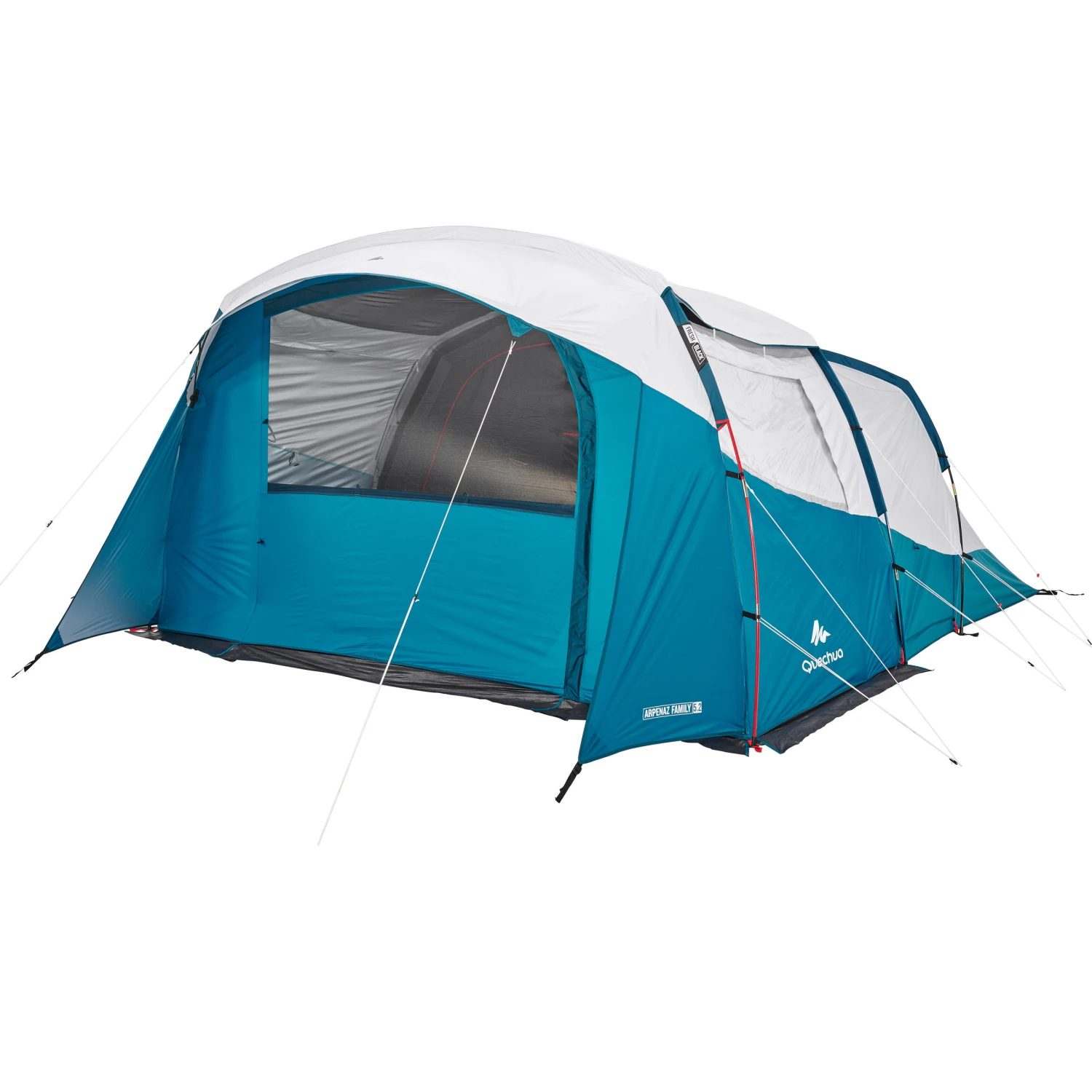 Quechua 5 Man Blackout Tent With Poles - Arpenaz 5.2 F&B - Image 13