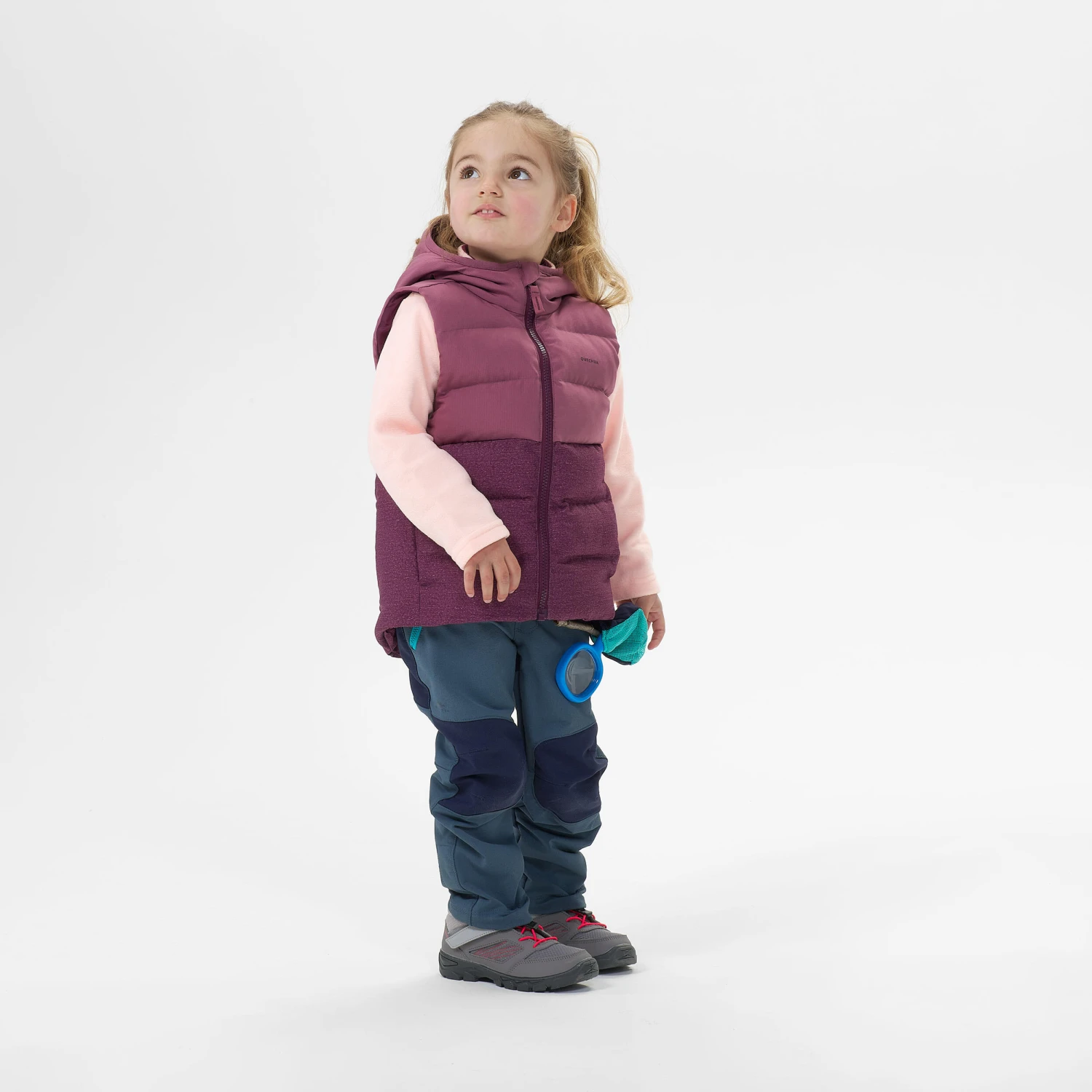 Quechua Kids’ Hiking Sleeves Padded Jacket - Age 2-6 Years - Image 3