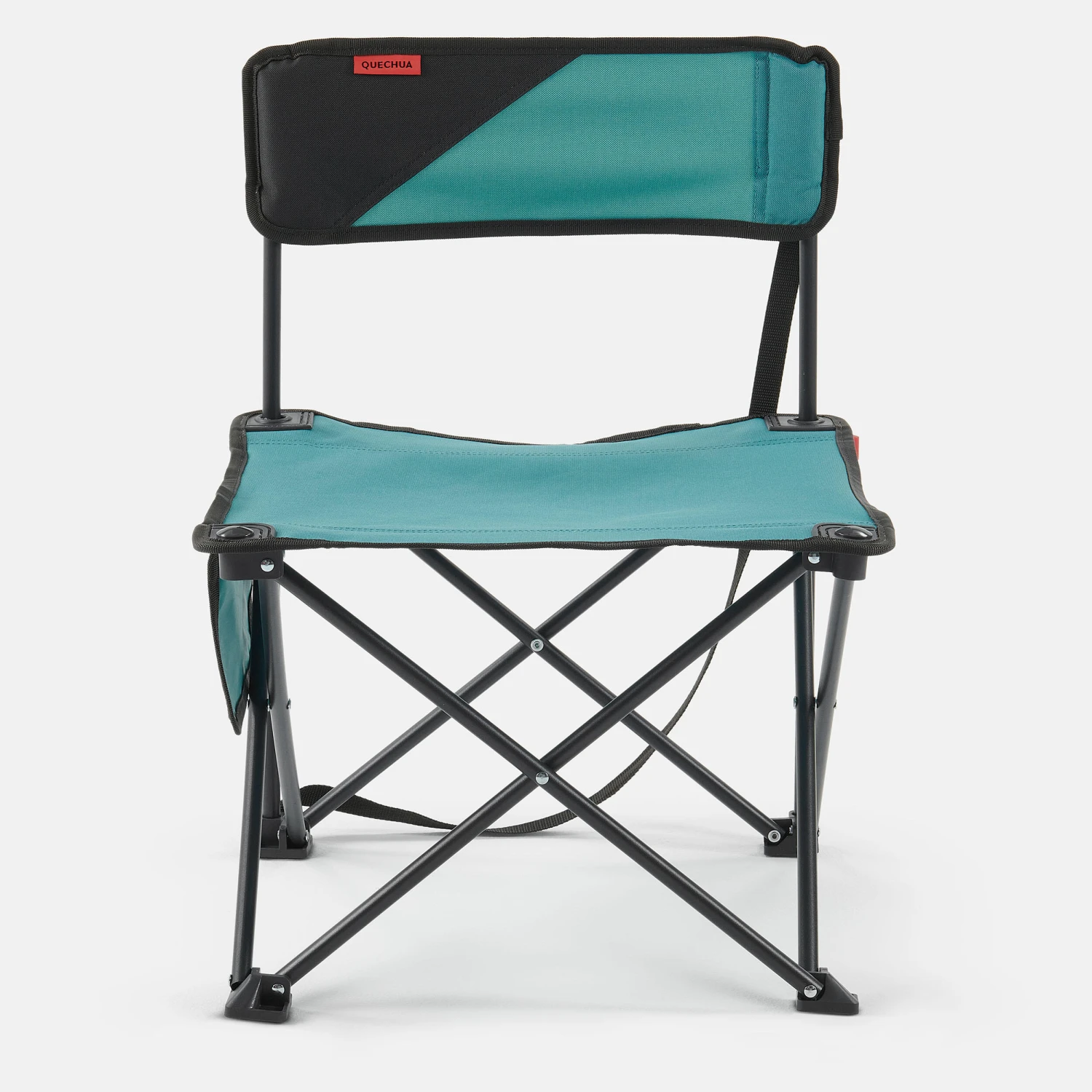 Quechua LOW FOLDING CAMPING CHAIR MH100 Blue - Image 5