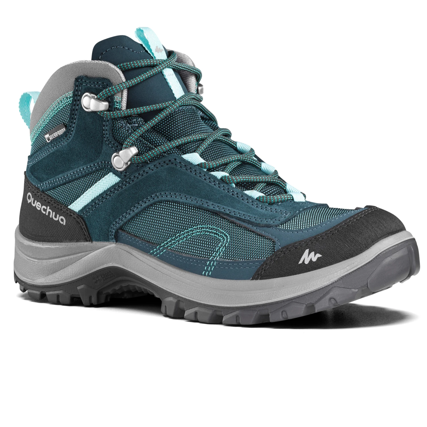 Quechua Women’s Waterproof Mountain Walking Boots - MH100 Mid