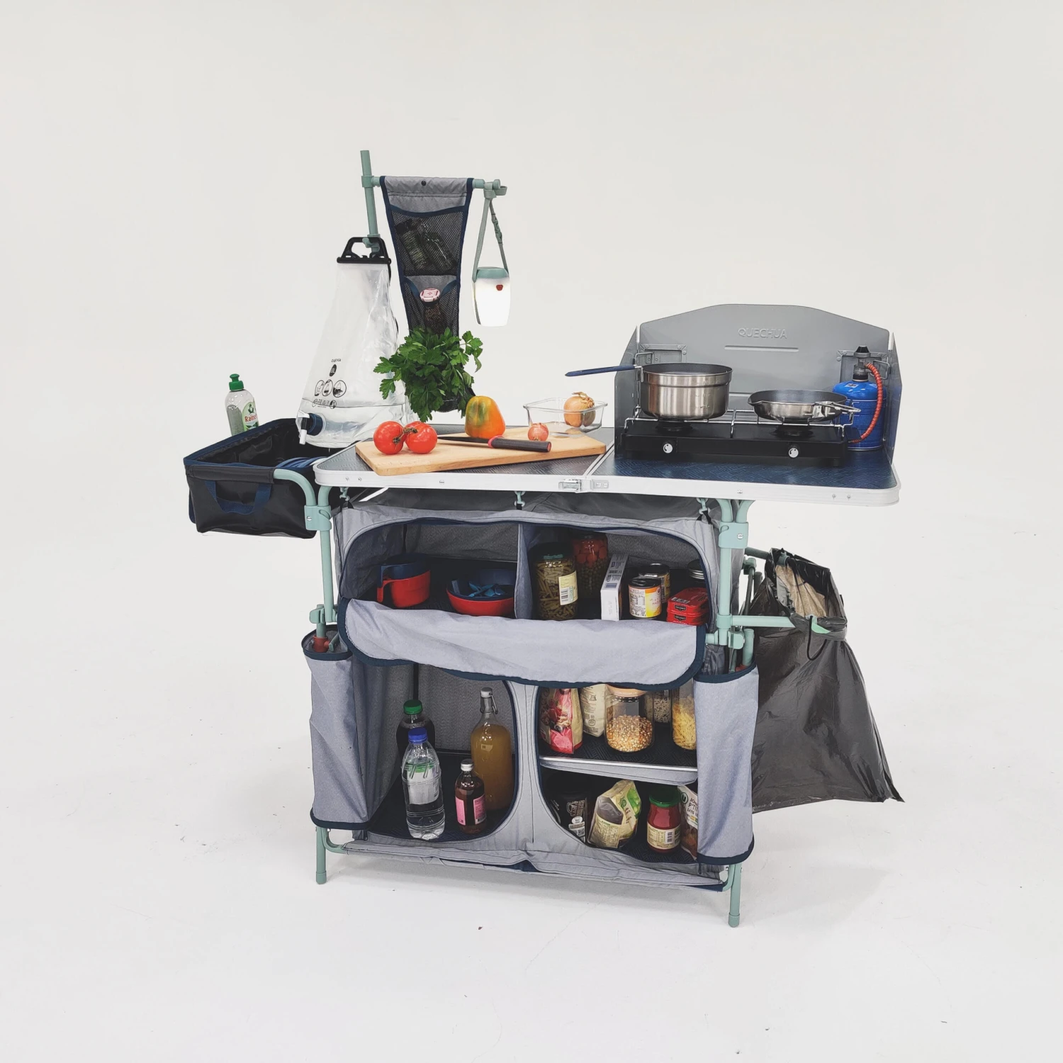 Quechua Camping Large Folding Kitchen Cabinet - Image 4