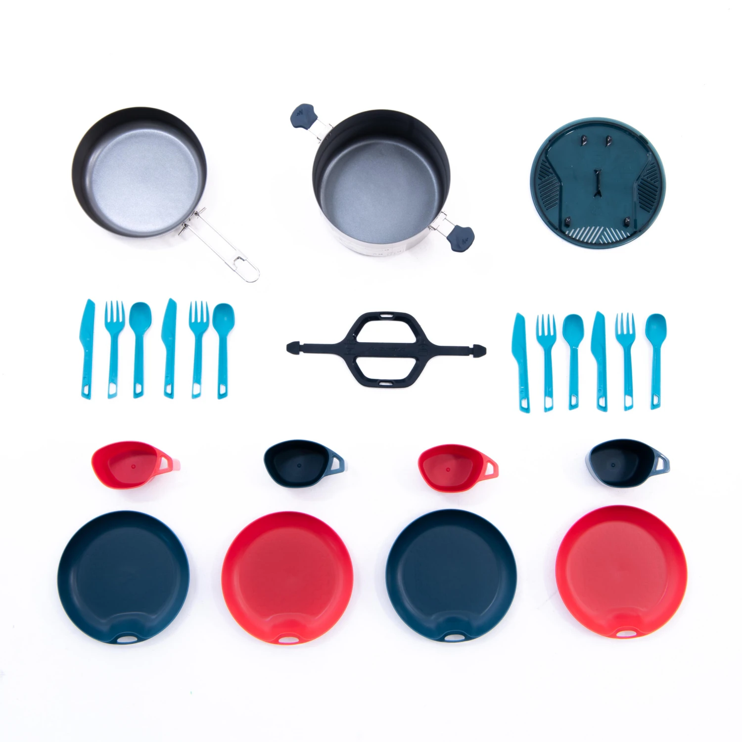 Quechua Stainless Steel Camping Cook Set - Image 2