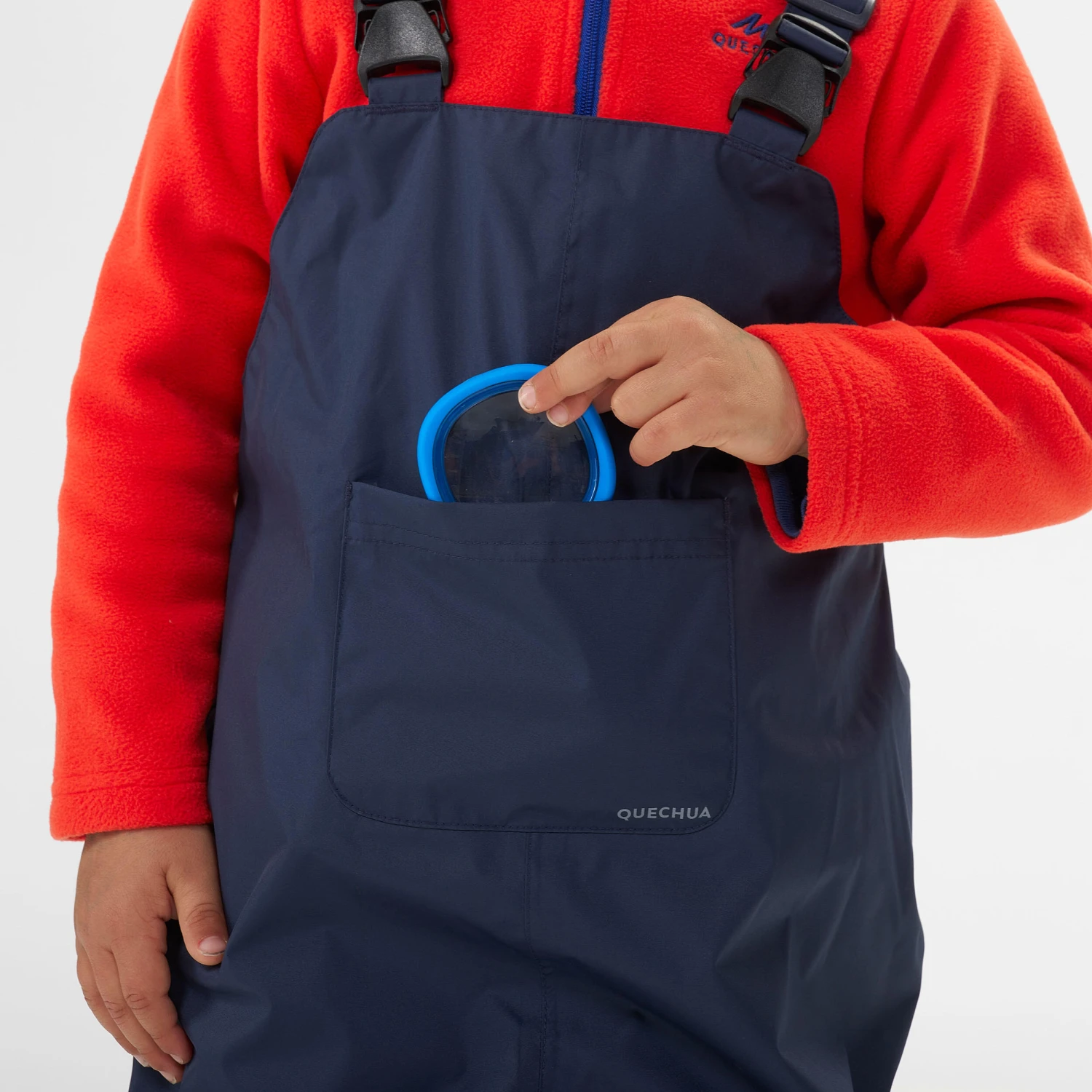 Quechua Kids’ Waterproof Hiking Salopettes - Aged 2-6 - Image 7