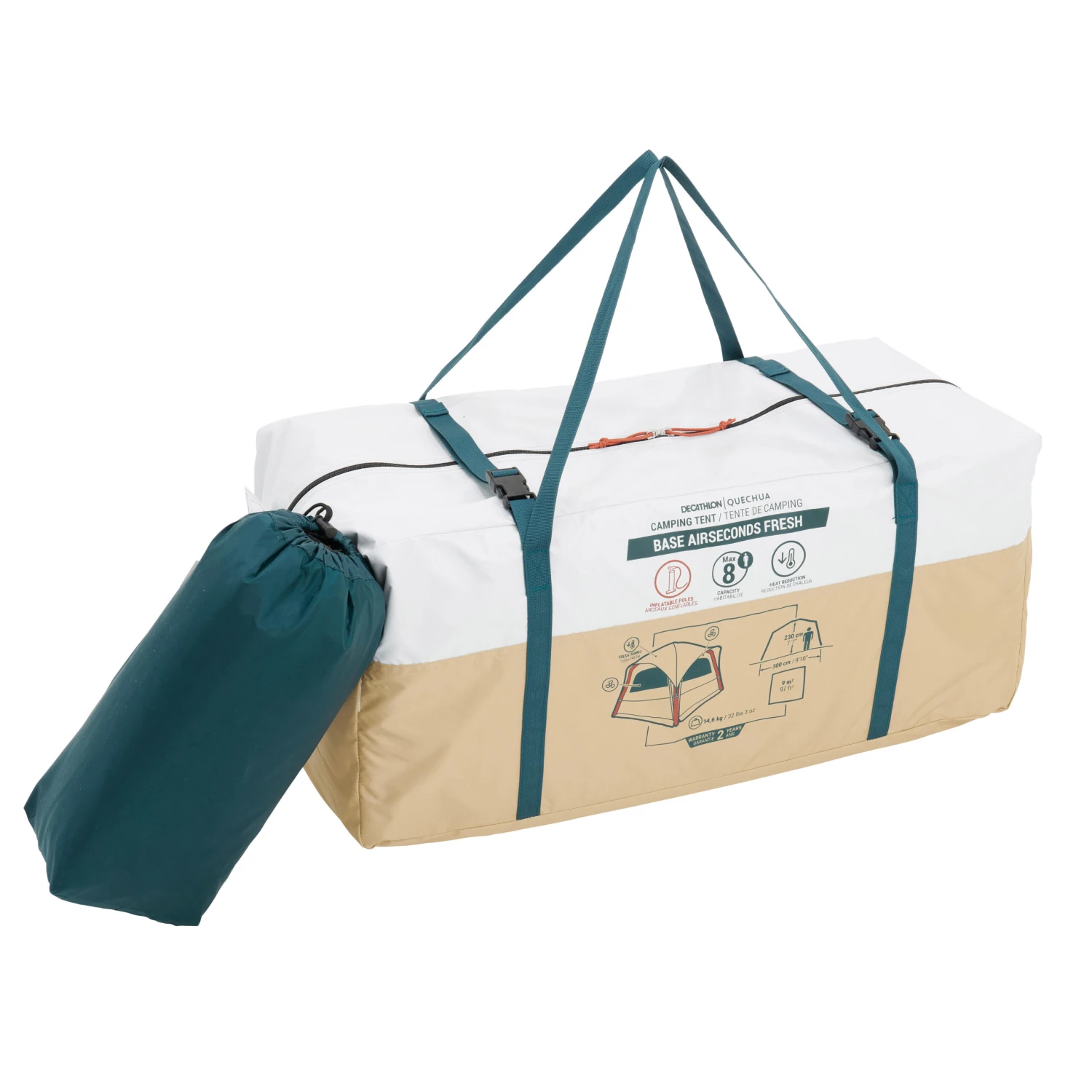 Quechua Adaptable Bedroom For The Base Air Seconds Fresh Living Room - Image 4