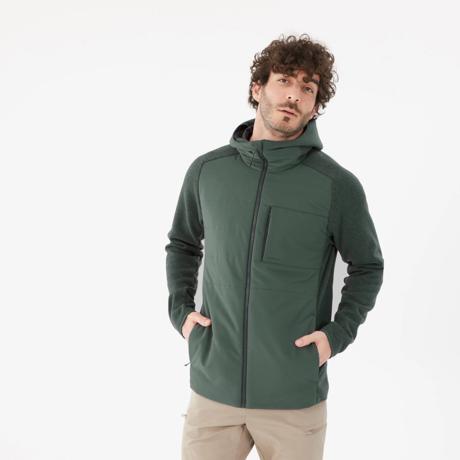Quechua Men’s Hiking Hooded Sweatshirt - Image 10
