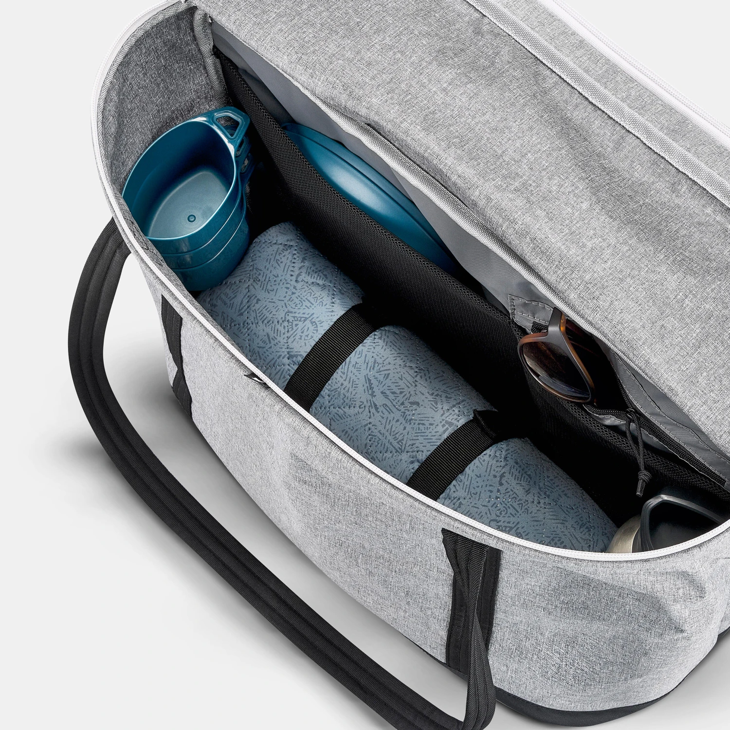 Quechua Isothermal Picnic Bag 40 Litres - 2 Compartments With Insulation - Image 7