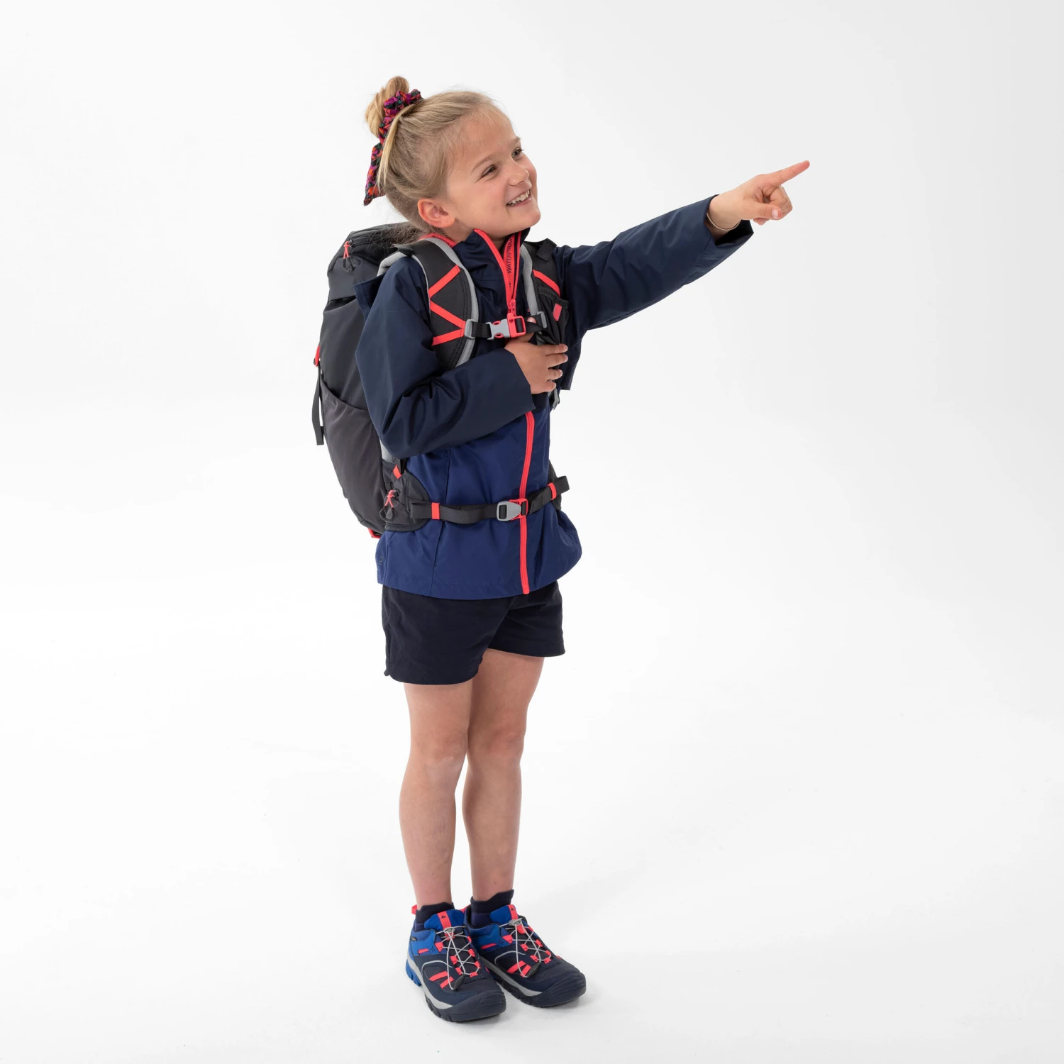 Quechua Kids’ Waterproof Hiking Jacket - MH500 Aged 7-15 - Image 2
