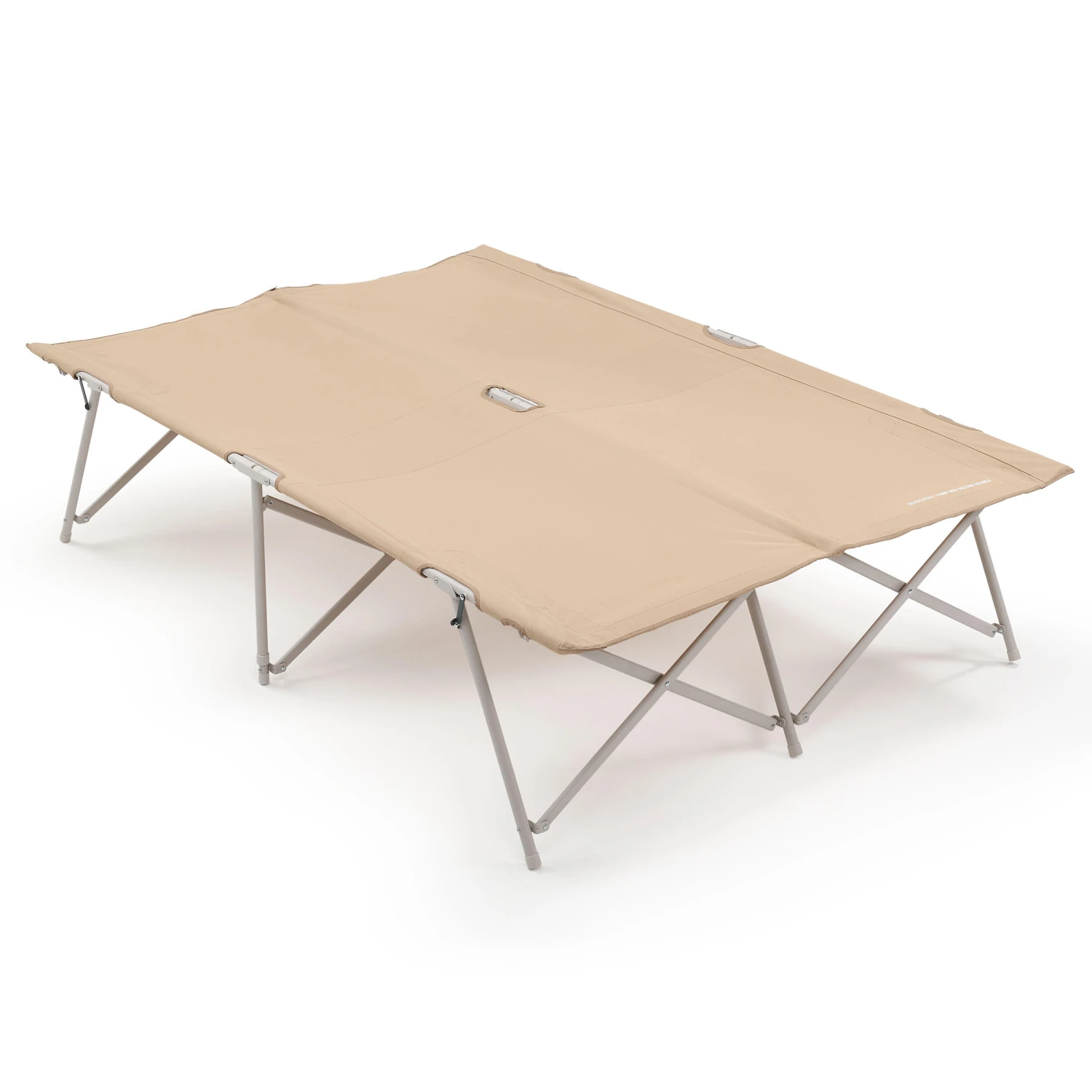 Quechua CAMP BED FOR CAMPING - DOUBLE CAMP BED SECOND 130 CM