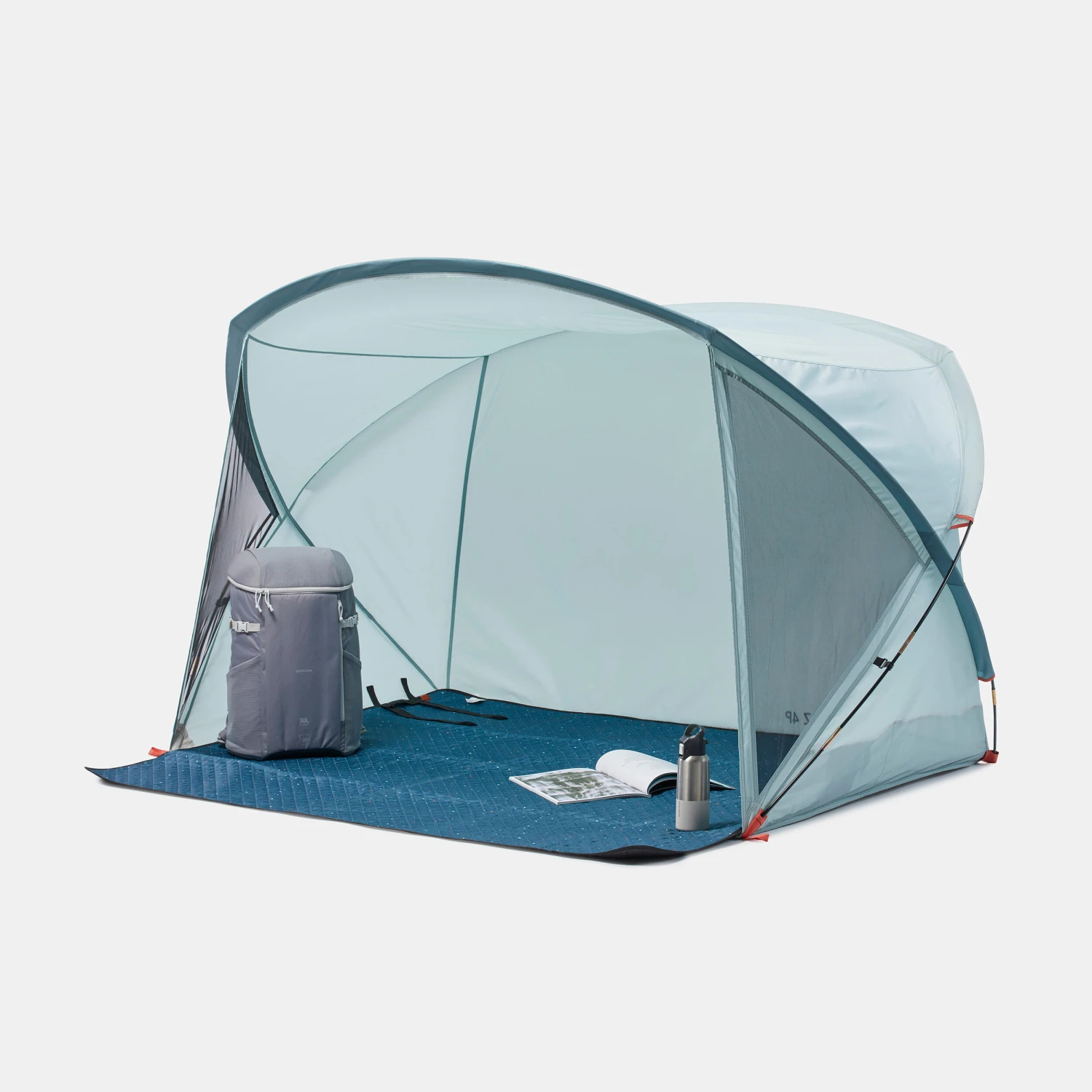 Quechua Camping Shelter With Poles - 4 Person - Image 3