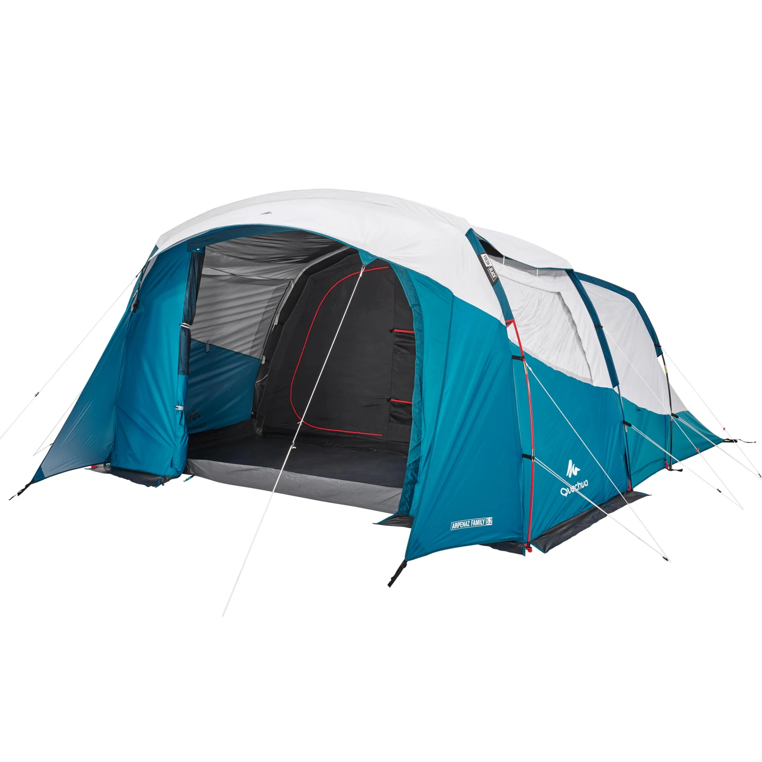 Quechua 5 Man Blackout Tent With Poles - Arpenaz 5.2 F&B - Image 12