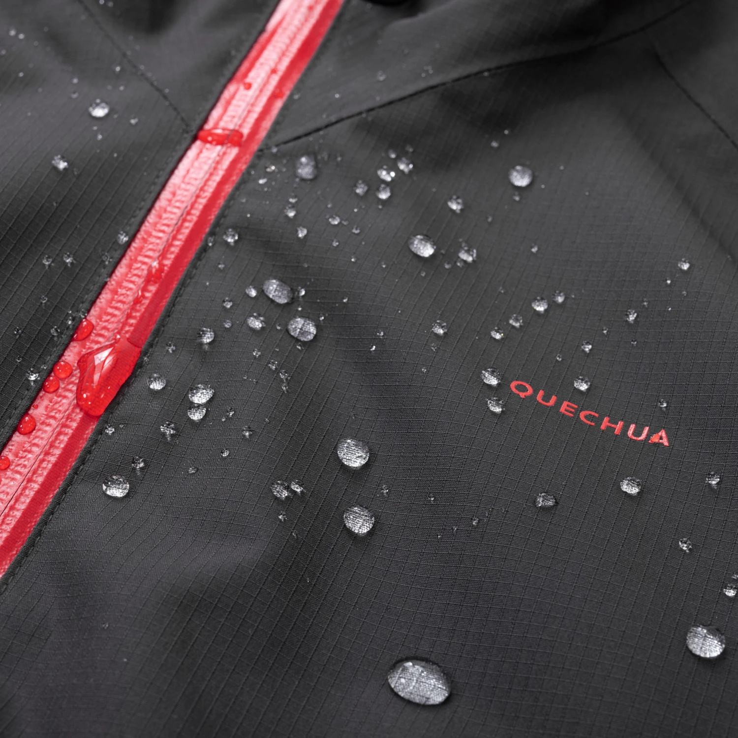 Quechua Kids Waterproof Hiking Jacket - Image 3