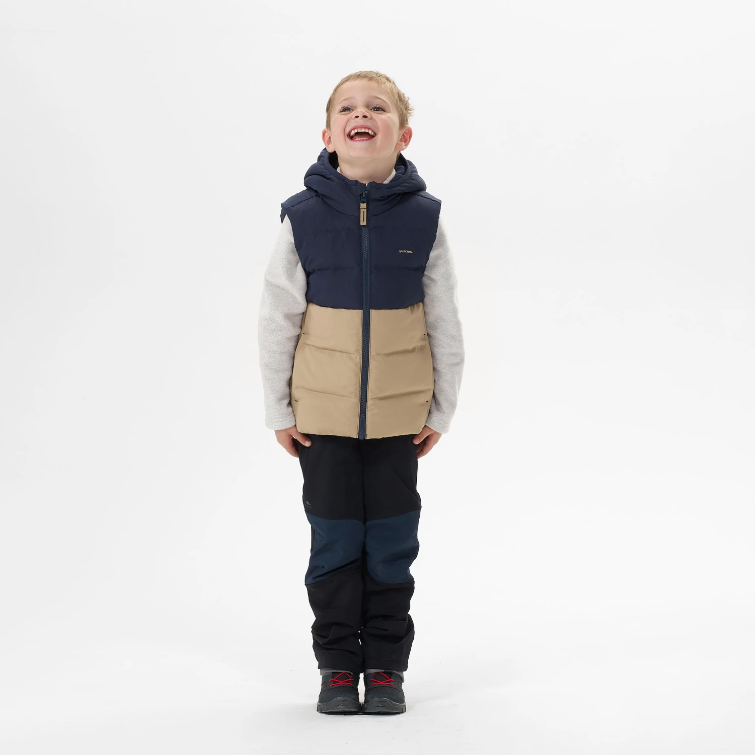 Quechua Kids’ Padded Hiking Gilet - Aged 2-6 - Image 4