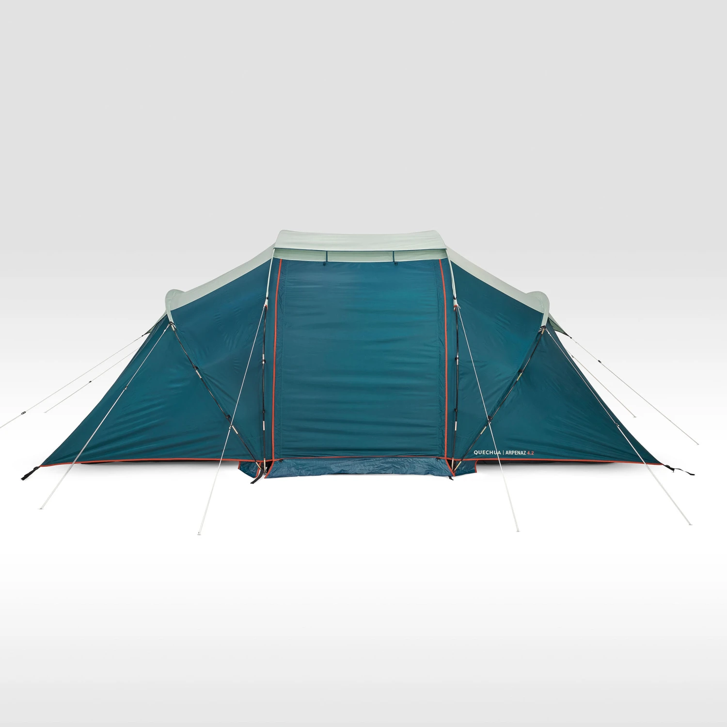 Quechua 4 Man Tent With Poles - Arpenaz 4.2 - Image 6